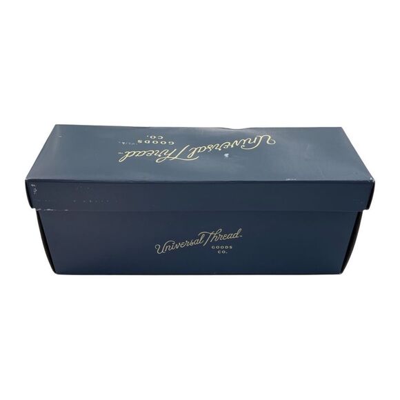 Woman’s Universal Thread Louise Chevron Print Knotted Slide Sandal Tan Size 6 - Picture 8 of 9